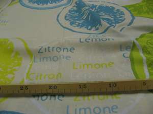 Citron - painettu co-kangas 9.60 /m